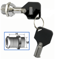 MINI HATCH LOCKS CHROMED ZINC ALLOY - SM343308 - Sumar 