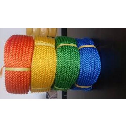 Polyethylene Rope - 3 Strands - Z Twist - From 3mm to 6mm - PE