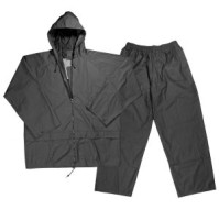 Polyester Rain Suit - Grey Color - RS053-MX - AZZI Tackle