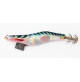 Ultra Cloth Wrapped Squid with Plomb - Size 3.0 - Blue Color - S22-BL - AZZI Tackle