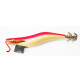 Ultra Cloth Wrapped Squid with Plomb - Pink Color - Size 3.0 - S32-PK - AZZI Tackle