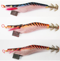 Ultra Cloth Wrapped Squid with Plomb and Glitter - Size 3.0 - S32-BLX - AZZI Tackle