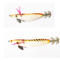 Super Floating Squid Jig with Plomb - Size 2.0 & 2.50 - Orange Color - S50-2X  - AZZI Tackle