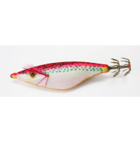 Plastic Squid Jig without Plomb - Dotted Red - S59 - AZZI Tackle
