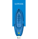 Kids Kayak - 6' - SF-1001-BLUEX - Seaflo