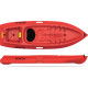 Kayak for Adult - Orange Color - 8' -SF-2001-021U - Seaflo