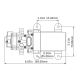 Diaphragm Pump 21 Series - 4.3 LPM - 12V - DP1-012-035-21 - Seaflo