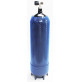 Steel Tank with 1 Outlet Valve and Boot - 18 L - 230B  - TK-A1808216 - AZZI SUB