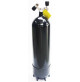 Steel Tank with 2 Outlets inverted V valve Giano and Boot - 18 L - 230B  - TK-A1808218 - AZZI SUB