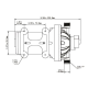 Diaphragm Pump 51 Series - 18.9 LPM - 60 PSI - 4.2 BAR - FDP1-050-060-51X - Seaflo