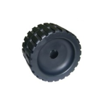 5'' Ribbed Wobble Roller With Nylon Side Bushes - WR1310 - Multiflex