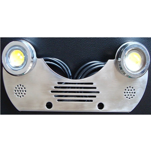 Trim Tab LED Light - 2X9W - 12V - Blue - ZY-DLB-2X9B - ASM