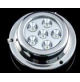 Marine Underwater LED light - 6X3W - From 10 to 30 Volts - With external driver and RGB color controller - ZY-TD6A1-6X3RGB - ASM