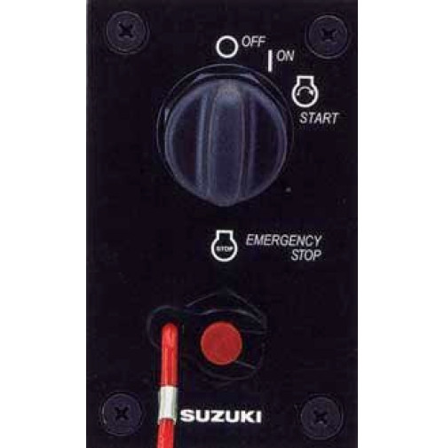 Marine Outboard Single Engine Ignition Key Switch Panel Assy 37100-96J24 for Suzuki 