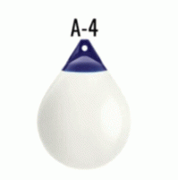 A Series Buoy - Color White - 173 cm - Dia. 55x71 cm - FD-A4 - Polyform US