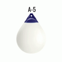 A Series Buoy - Color White - 220 cm - Dia. 70x92 cm - FD-A5 - Polyform US