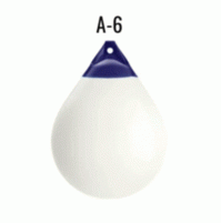 A Series Buoy - Color White - 270 cm - Dia. 86x116 cm - FD-A6 - Polyform US