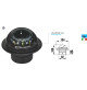 Artica BA1 - 2" 3/4 Inches - compass - Direct Reading - Black/Black Card - 62.00778.00 - Riviera