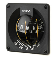 Compass 100B/H - For Sailboats - 3 Lubber Lines - Illuminated Capsule - Northern Balanced - 37183-0011 - SILVA                                                                                                                     