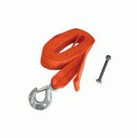 Nylon Belt with Snap Hook For Trailer Winches - 50 mm x 7.5 m - SM50904 - SMR 