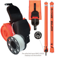 Quick Launch Marker Buoy - BG-XAC085-YL/OR - XS SCUBA