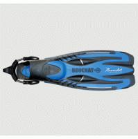 POWER JET WITH SPRING STRAPS Fins - Color Blue - From Size S to XL - FS-B154125X - Beuchat