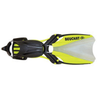 AQUABIONIC FINS - Color Fluo Yellow - Size M/L - FS-B154432 - Beuchat