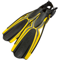 Thor Adjustable Fins - Yellow color - Large - EU 42/44 - FS-CBE141042 - Cressi