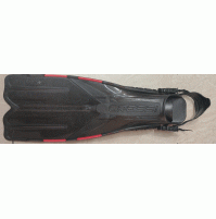 Rondine A Fin - Color Black Red - From Size S to XL - FS-CBE11584X - Cressi 