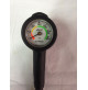 Pressure Gauge Mini Vale Nitrox with Short Hose - CO-AVALEN-S - AZZI SUB