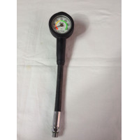 Pressure Gauge Mini Vale Nitrox with Short Hose - CO-AVALEN-S - AZZI SUB