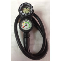 2 Element Console (Pressure + Compass) Nitrox - CO-ACSBM2N - AZZI SUB