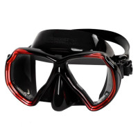 X-Contact 2 Mask - Black Silicone - Color Black/Red - MK-B151183 - Beuchat