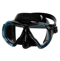 X-Contact 2 Mask - Black Silicone - Color Atoll Blue - MK-B151181 - Beuchat