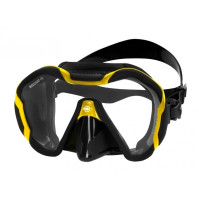MAXLUX EVO Mask - LOW VOLUME - DARK Silicone - Color Yellow - MK-B151521 - Beuchat