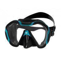 MAXLUX EVO Mask - LOW VOLUME - DARK Silicone - Color Atoll Blue - MK-B151527 - Beuchat