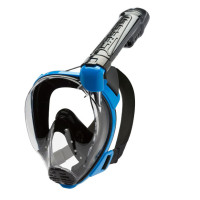 Baron Full Face Mask -Black/Blue - Medium/Large - MK-CXDT035020 - Cressi