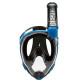 Baron Full Face Mask -Black/Blue - Medium/Large - MK-CXDT035020 - Cressi