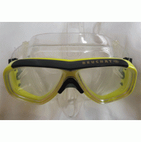 Mundial Mask - Clear Silicone - Color Yellow - MK-B151020 - Beuchat