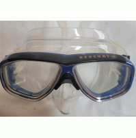 Mundial Mask - Clear Silicone - Color Blue - MK-B151021 - Beuchat