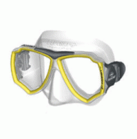 X-Contact Mask - Clear Silicone - Color Yellow - MK-B151100 - Beuchat