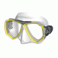 X-Contact Mask - Clear Silicone - Color Yellow - MK-B151100 - Beuchat