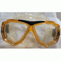 X-Contact Mask - Clear Silicone - Color Orange - MK-B151105 - Beuchat