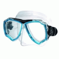 Primo X2 Mask - Clear Silicone - Color Blue - MK-B153312 - Beuchat 