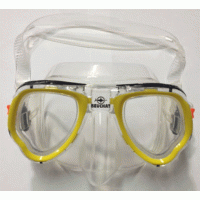 Micromax Mask - Clear Silicone - Color Yellow - MK-B153605 - Beuchat 
