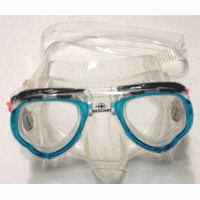 Micromax Mask - Clear Silicone - Color Blue - MK-B153606 - Beuchat 