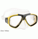 Focus Mask - Clear Silicone - Assorted Color - Available in Color Blue, Yellow, Black, Aquamarine, Pink - Sold By One Piece - MK-CDS241099 - Cressi