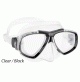 Focus Mask - Clear Silicone - Assorted Color - Available in Color Blue, Yellow, Black, Aquamarine, Pink - Sold By One Piece - MK-CDS241099 - Cressi