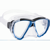 Big Eyes Mask - Clear Silicone Color Azure - MK-CDS261020 - Cressi
