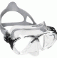Big Eyes Mask - Clear Silicone Color Silver - MK-CDS261051 - Cressi